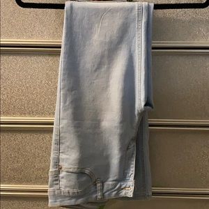 Light blue stretchy jeans